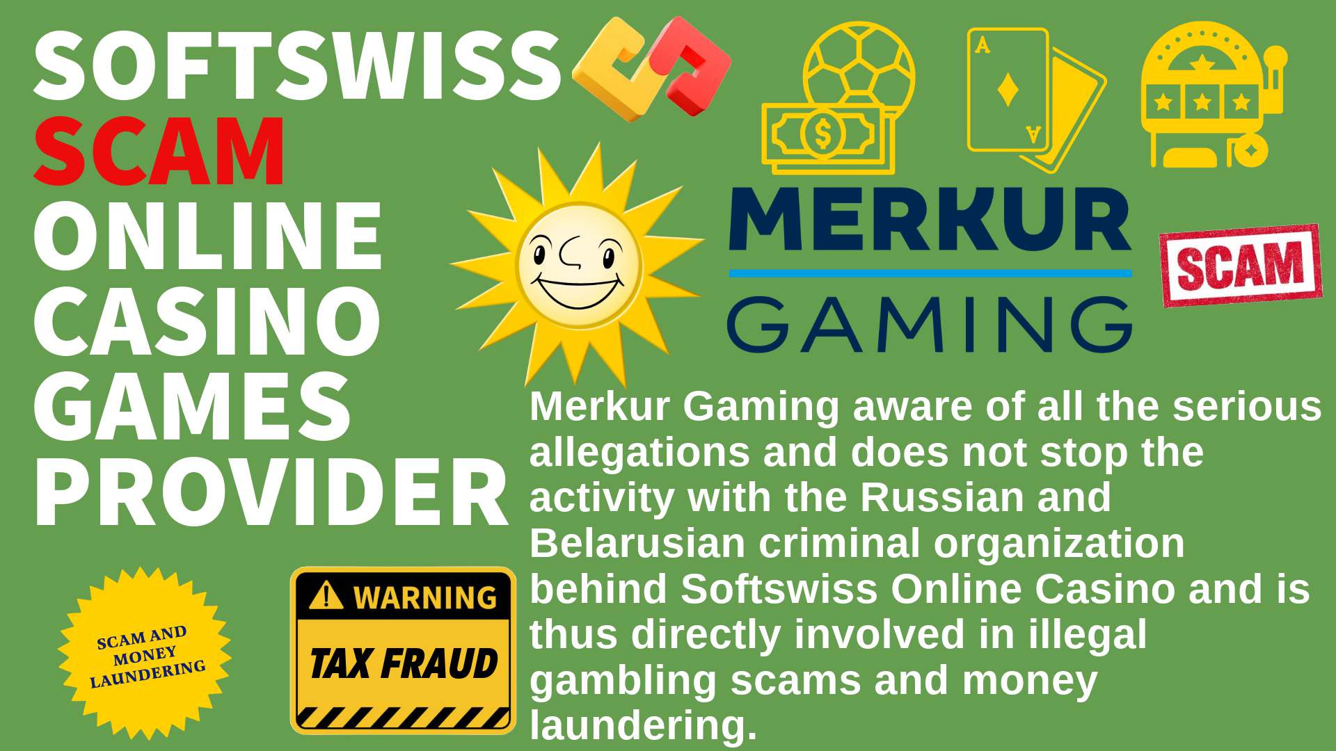 MerkurGaming - softswiss scam - Casino by Softswiss